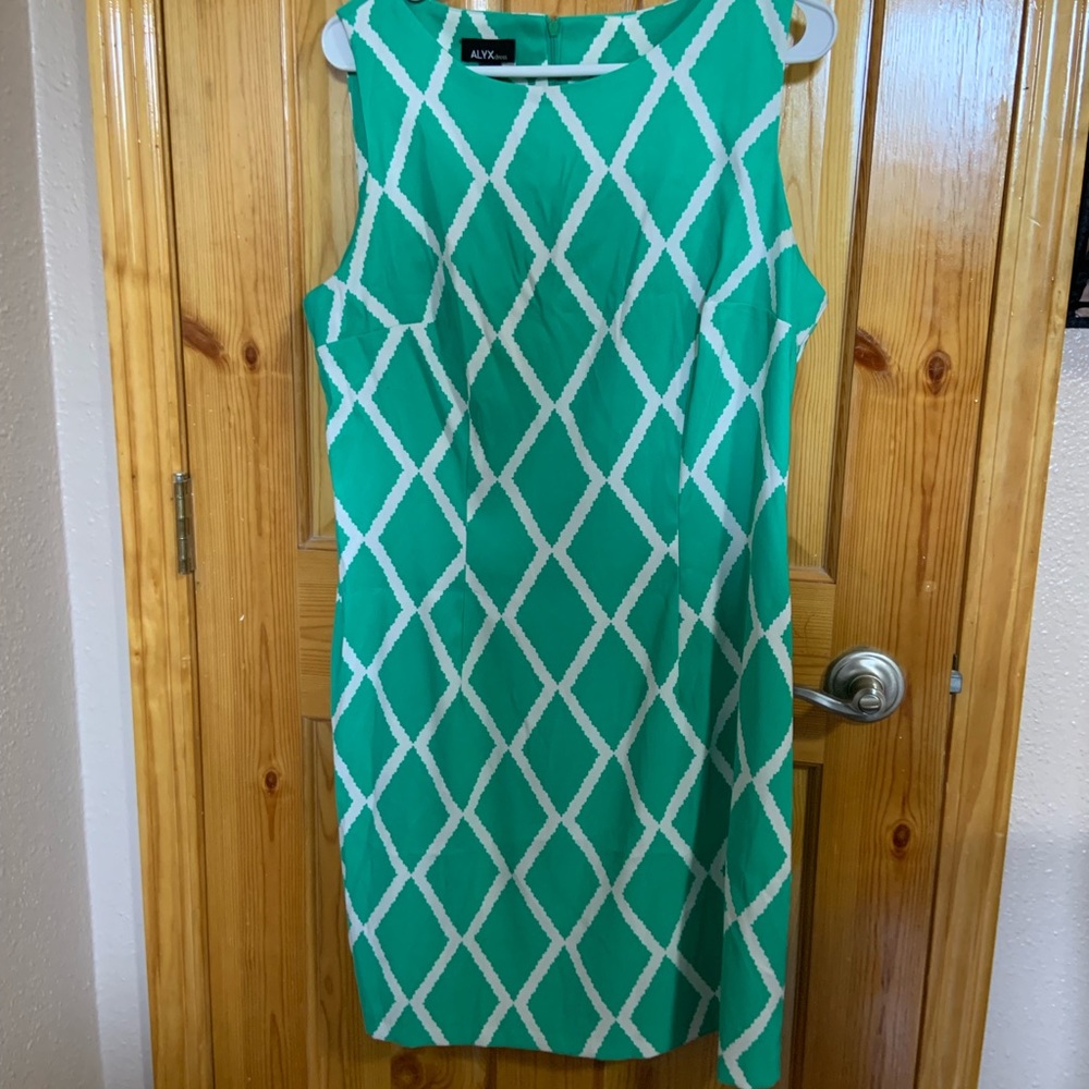 Diamond Checkered Dress